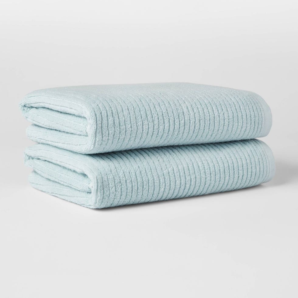 Threshold Quick Dry Ribbed Bath Towel Set 
