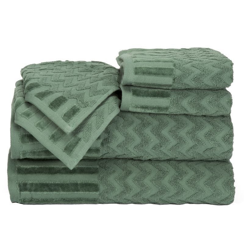 Yorkshire Home Chevron Bath Towel Set