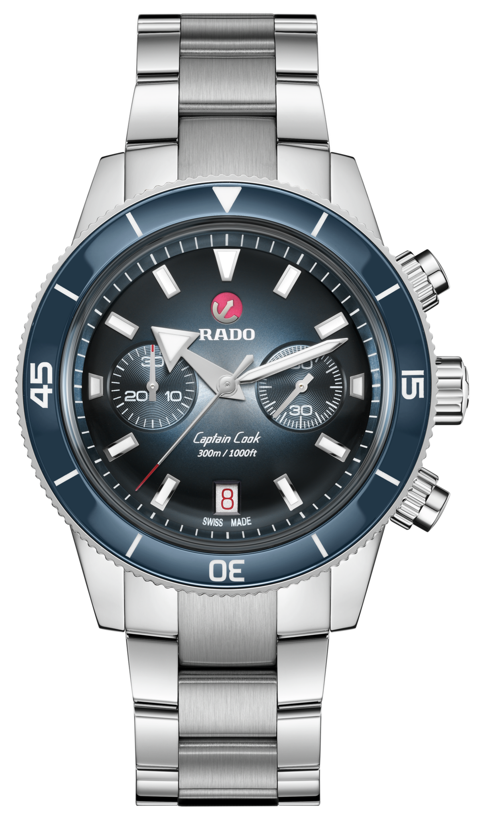 Rado Launches a New Version of Its Classic Captain Cook.