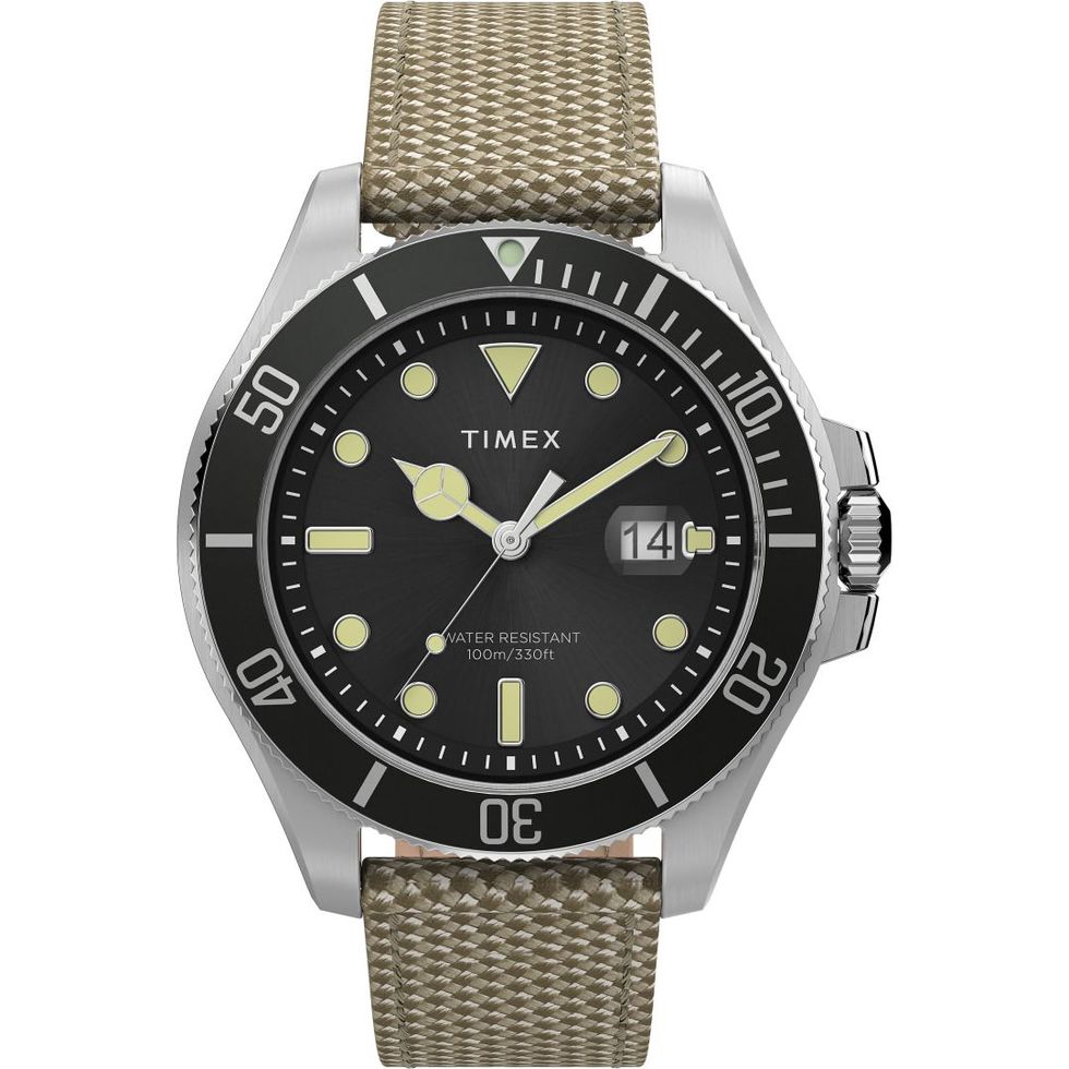 Đồng hồ đeo tay bằng vải 43mm Harborside Coast