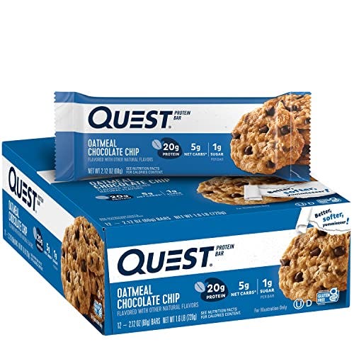Quest Nutrition Oatmeal Chocolate Chip Protein Bar