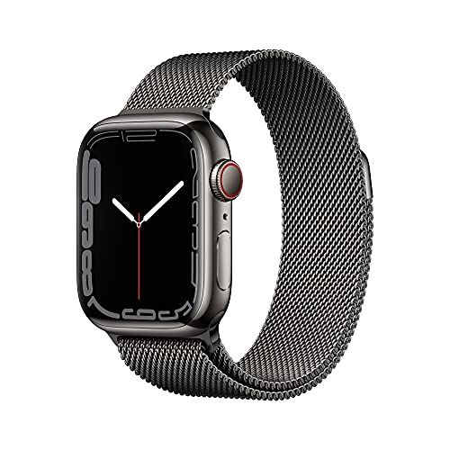 Apple Watch Series 7 [GPS + Cellular, 41mm] (Renewed)