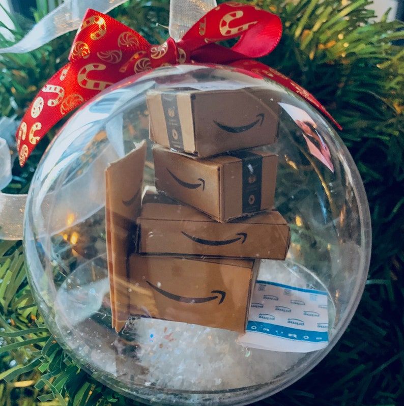 Amazon Mini Packages Ornament