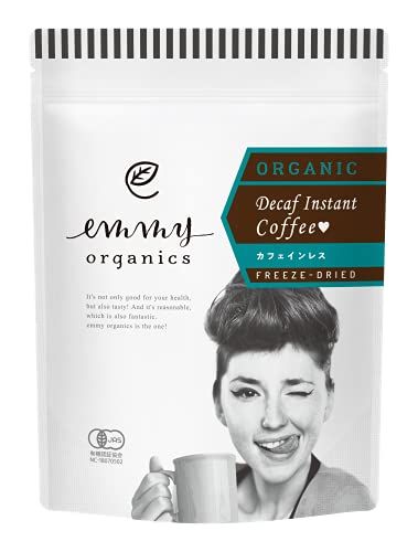 「emmy organics」デカフェインスタントコーヒー