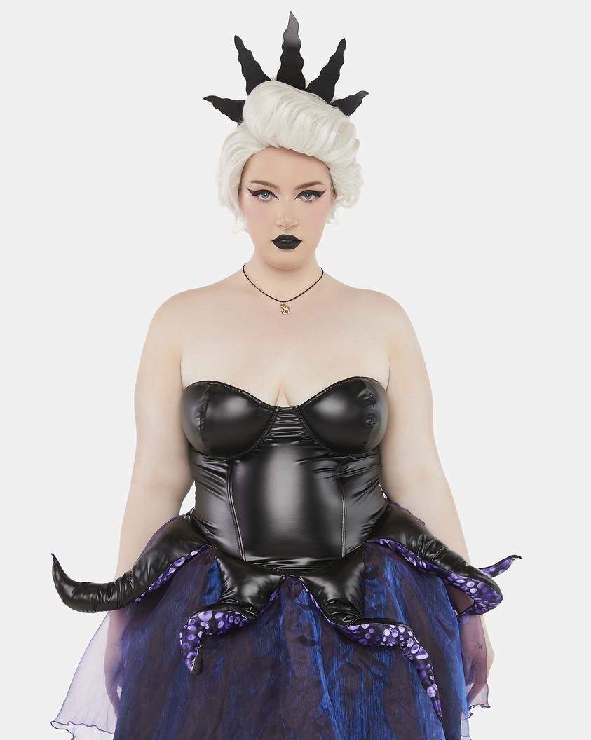 Plus Size Zombae Halloween Thong Set - Black – Dolls Kill