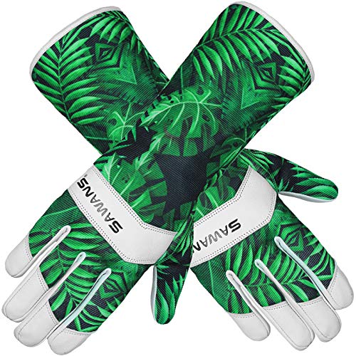 Guantes de cuero para jardinería