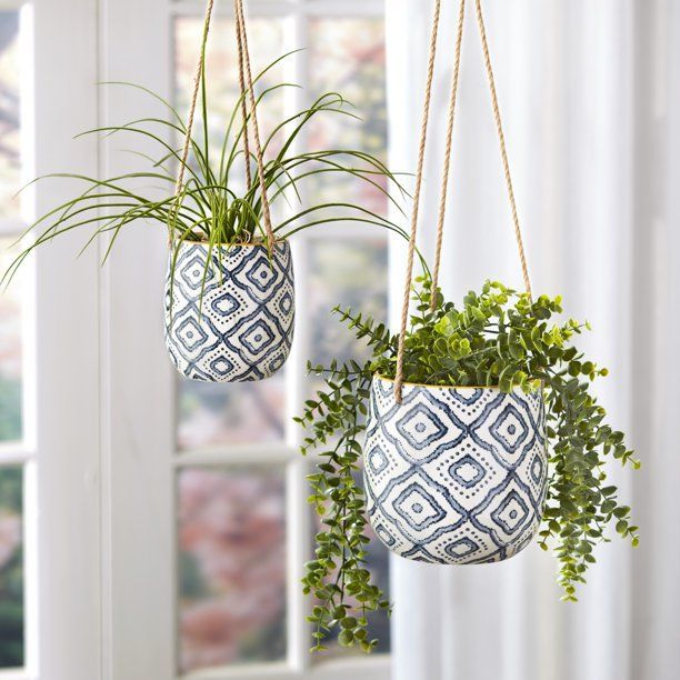 indoor hanging flower pots