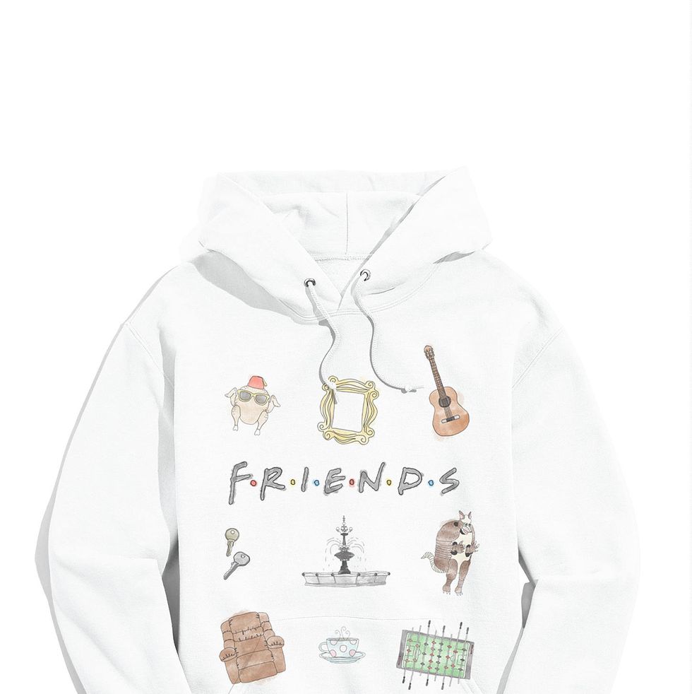 'Friends' Classic Logo Icon Hoodie Sweatshirt
