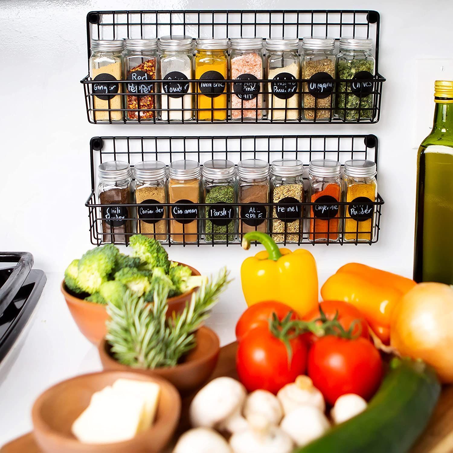 28 Best Spice Rack Ideas to Keep Your Collection Organized