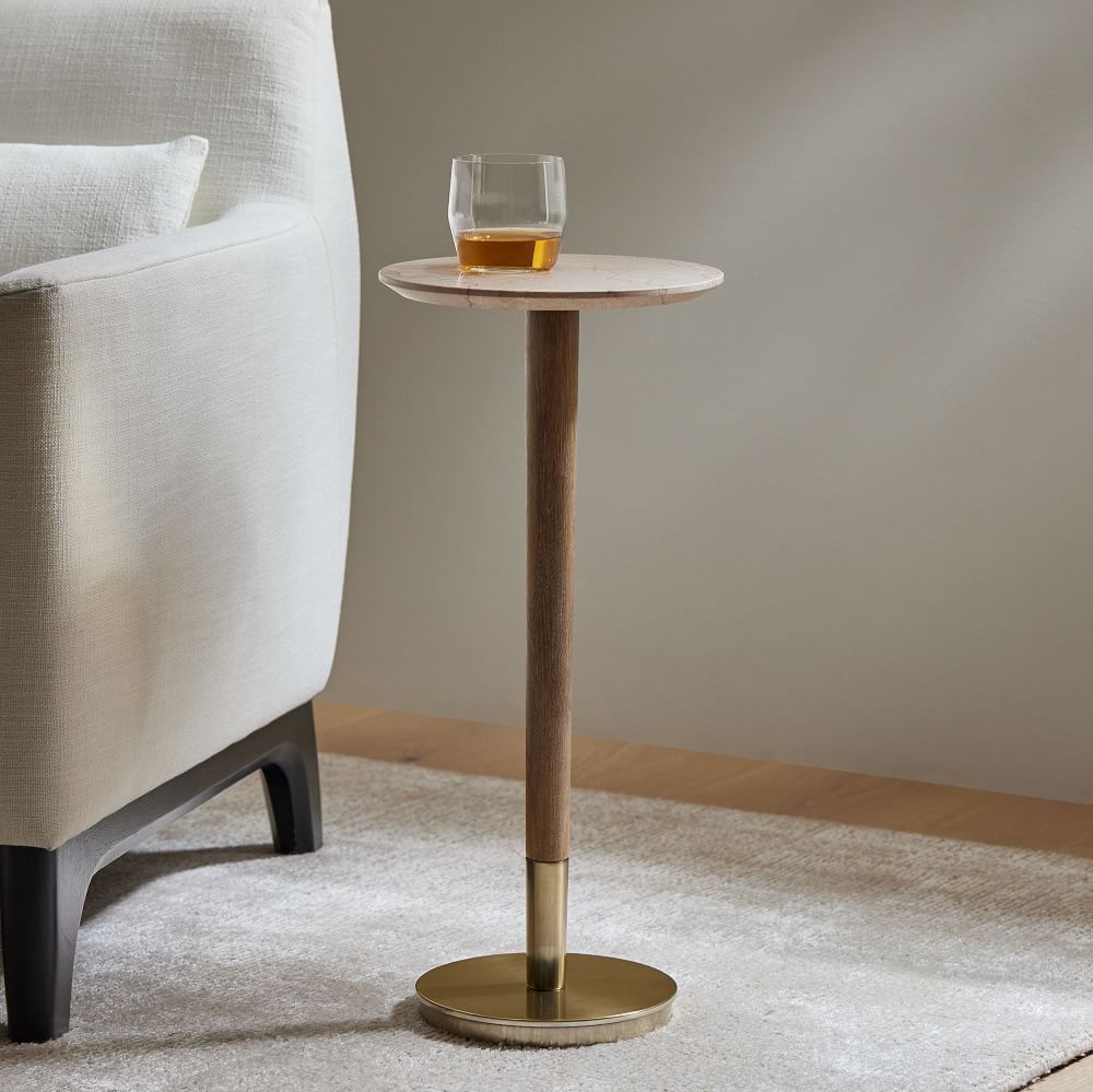 wooden drink table