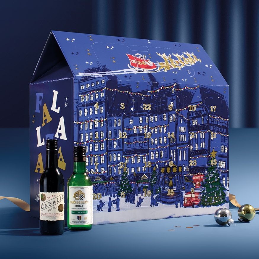 Adult advent calendar, liquor advent calendar, Christmas countdown down