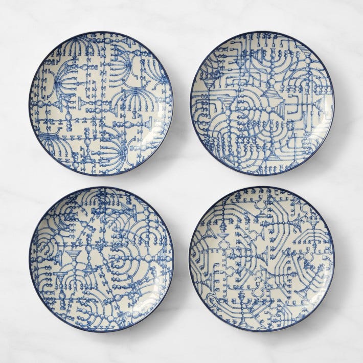 Serve on festive plates.