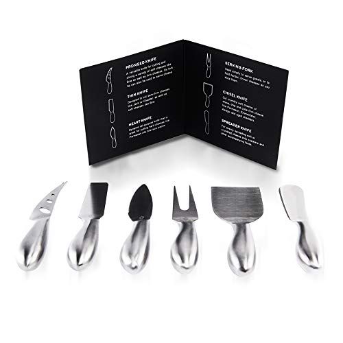 Premium 6-Piece Cheese Knife Set 