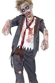Disfraz de colegial zombi