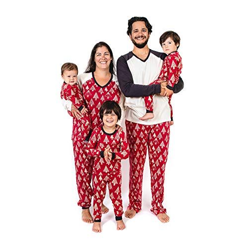 Personalized Matching Christmas Pjs for Family Xmas Tree Vintage Car Pajamas Set 