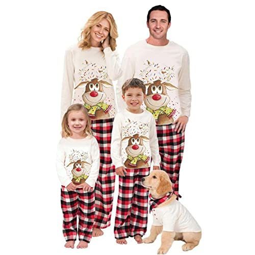 Famodern Reindeer Family Christmas Pajamas