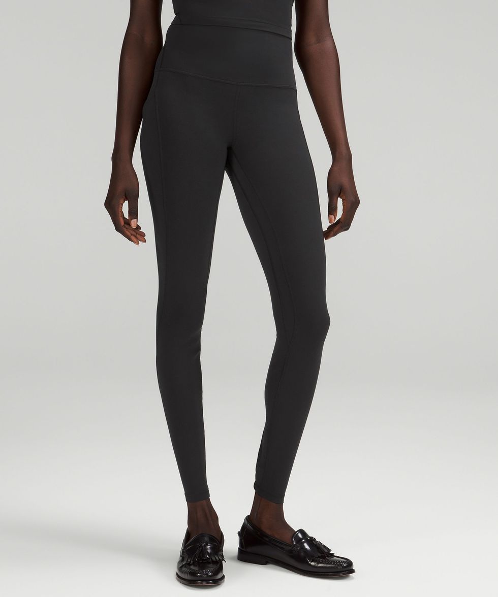 Buy Black Leggings With Pockets for Women, Yoga Pants, 5 High