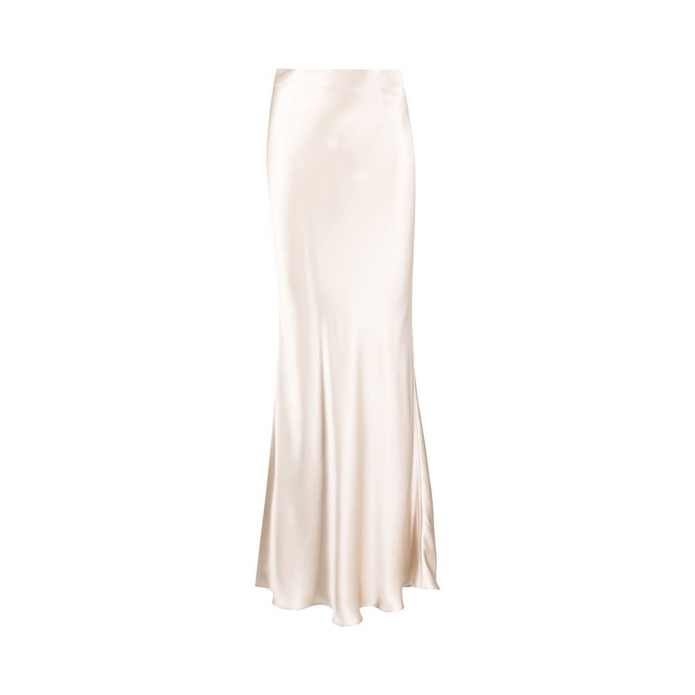 Silk Long Skirt