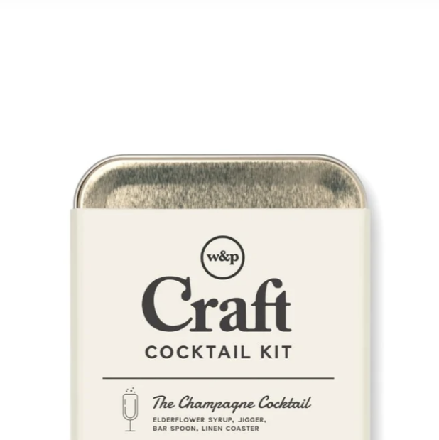 w&p The Champagne Cocktail Kit