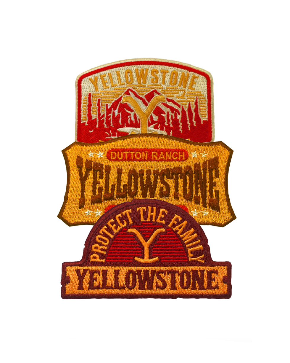 'Yellowstone' Iron-On Patches