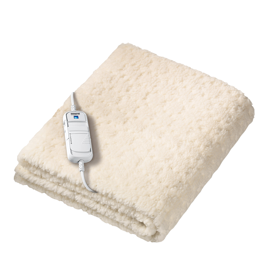 Monogram by Beurer Komfort 2 in 1 Fleecy Heated Mattress Topper and Electric Blanket