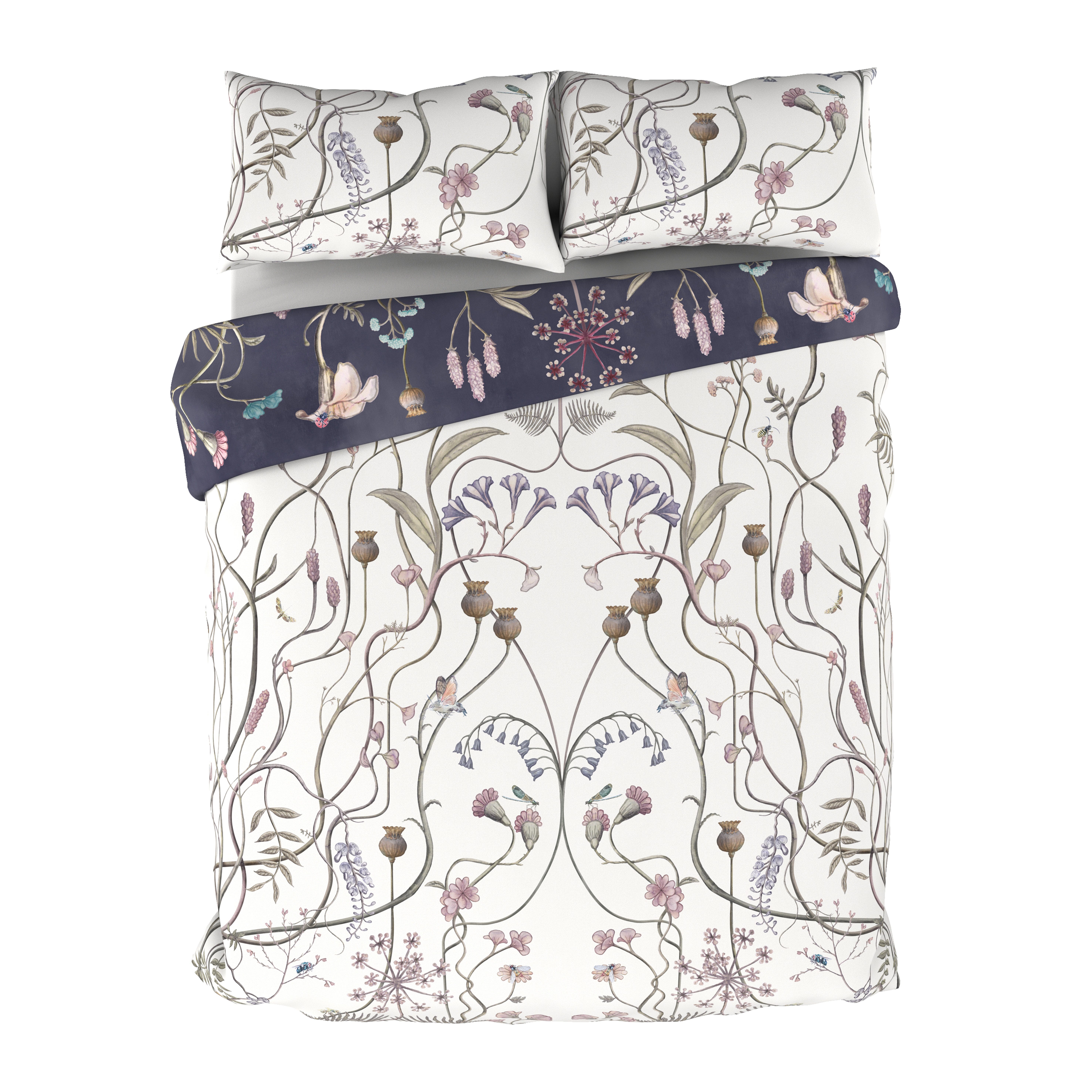 Wildflower Garden 200 TC Duvet Cover Set