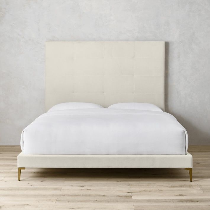 Brooklyn Tufted Tall Bed & Headboard