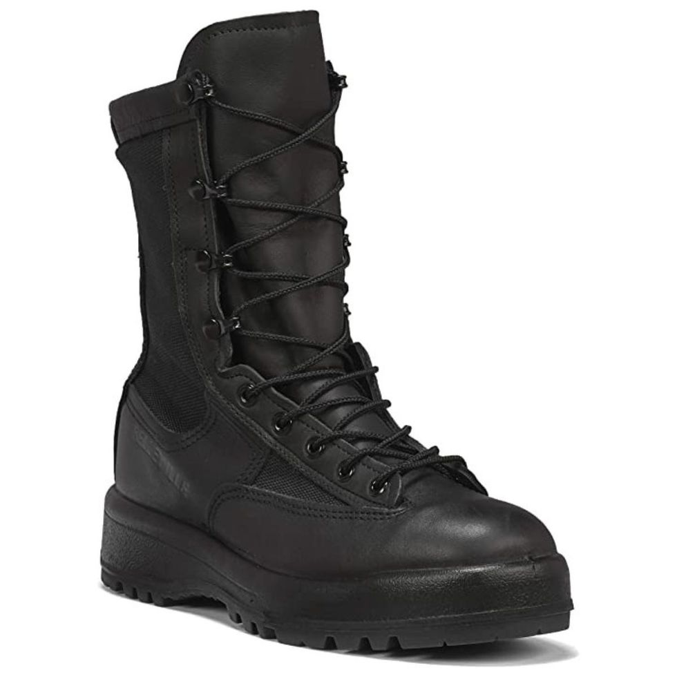 700 8 Inch Waterproof Duty Black Tactical Boots