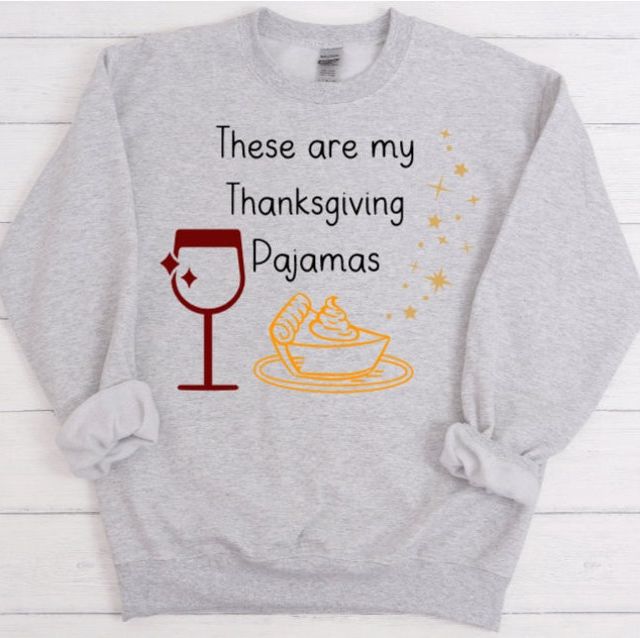 Thanksgiving Pajamas Sweatshirt