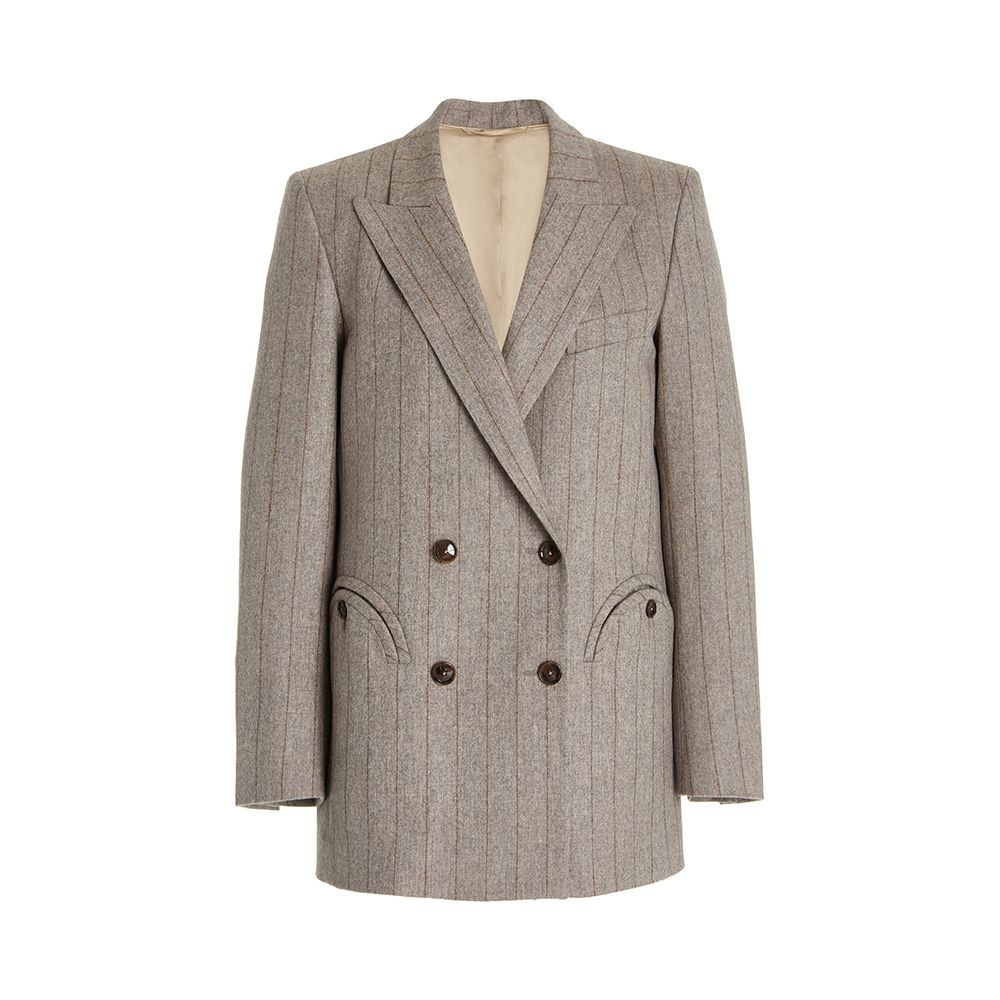 Ferien Stone Everyday Wool And Cashmere-Blend Blazer