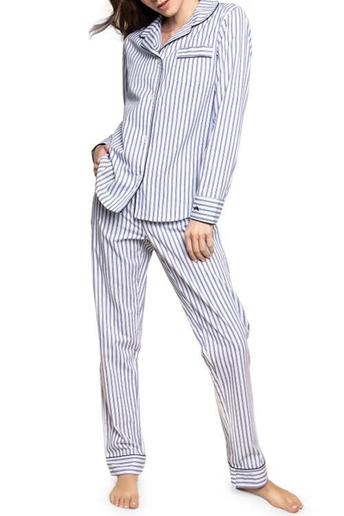 French Ticking Stripe Pajamas