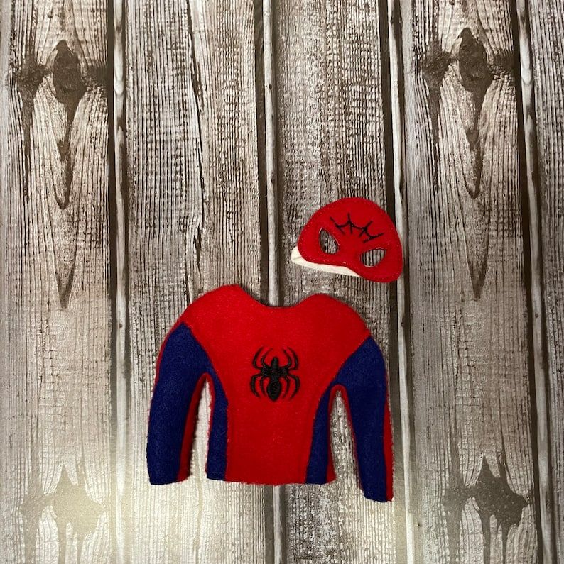 Elf on the Shelf Spider-Man Costume