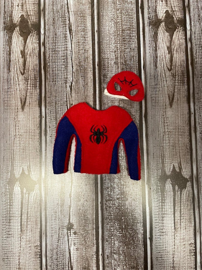 Elf on the Shelf Spider-Man Costume