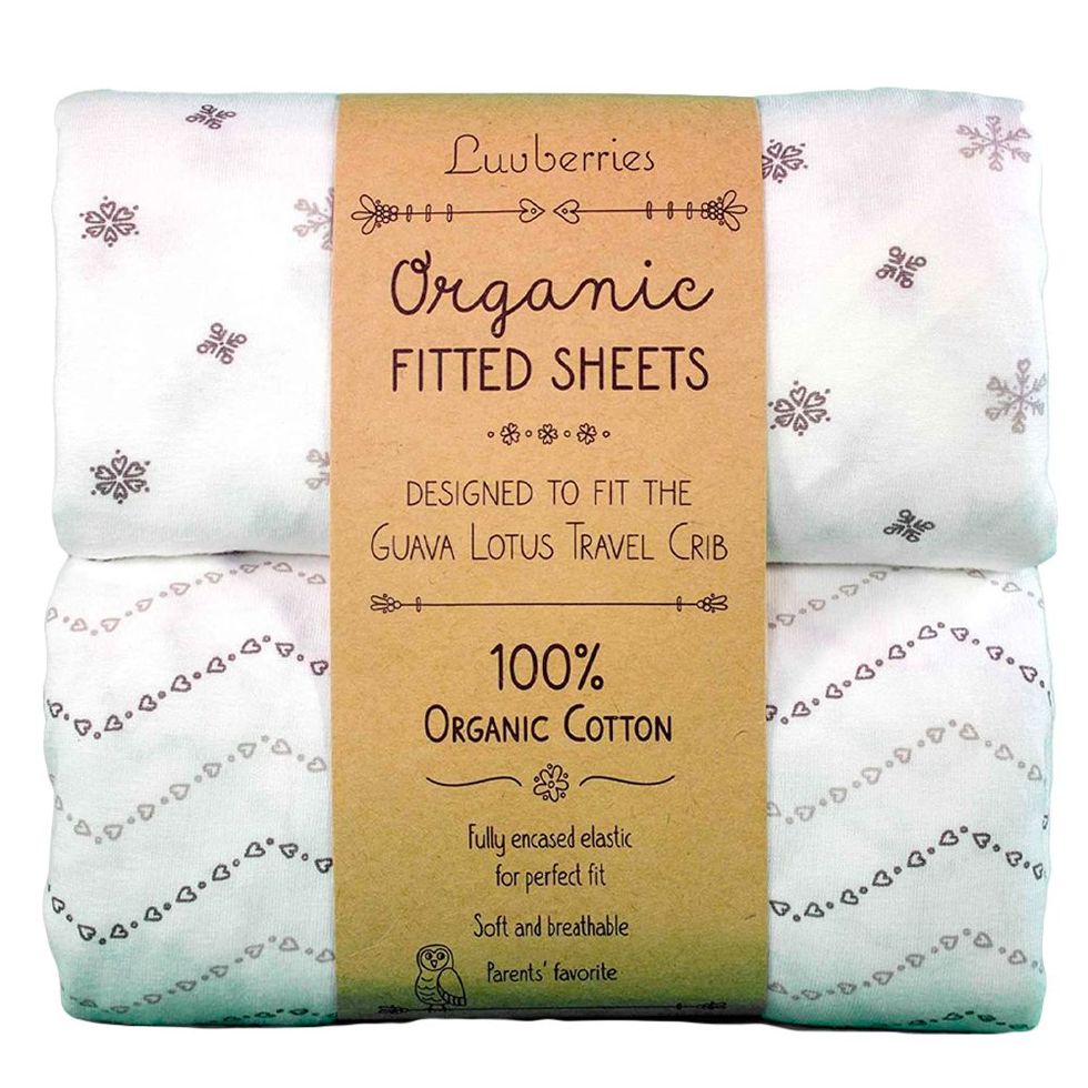 Gender Reveal Fitted Sheet, Newborn Composition with Various Face