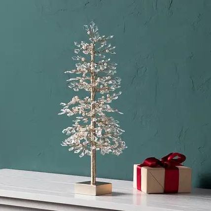 Crystal and Pearl Champagne Tree