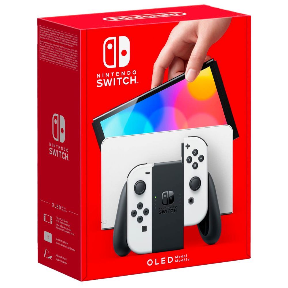 Nintendo Switch — OLED Model w/ White Joy-Con