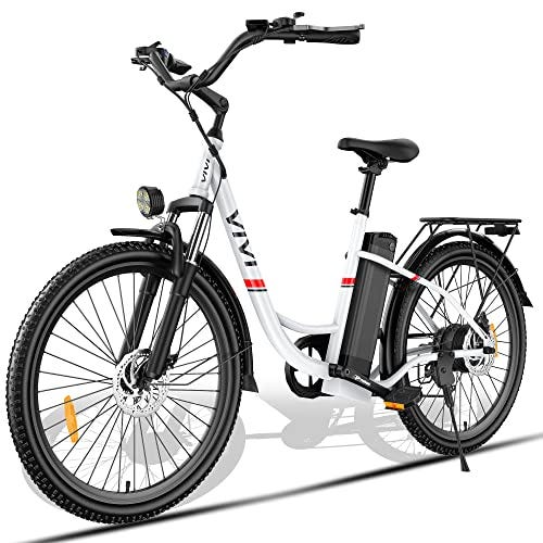 7 Speed Electric Commuter Cruiser Bike