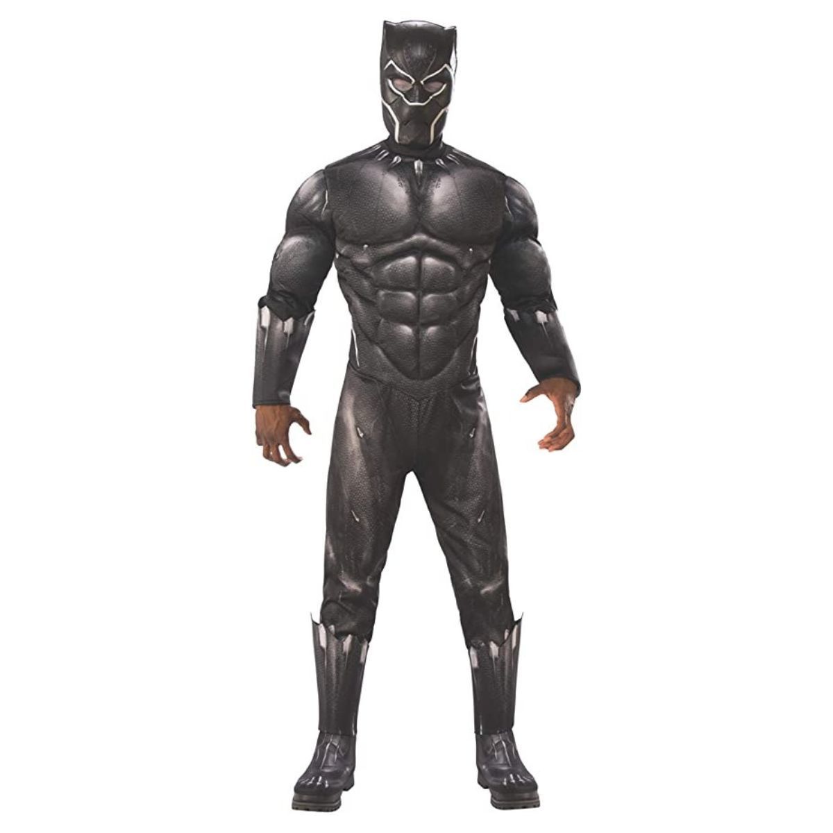 Men's Deluxe Black Panther and Mask
