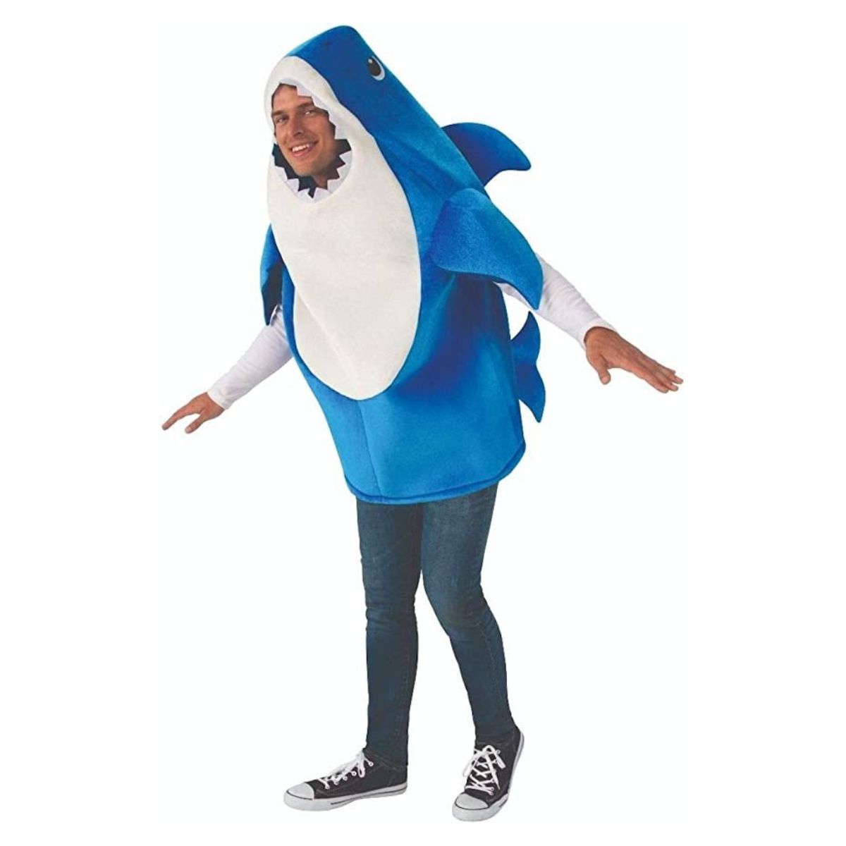 Rubie's Adult Daddy Shark Costume with Sound Chip, Standard