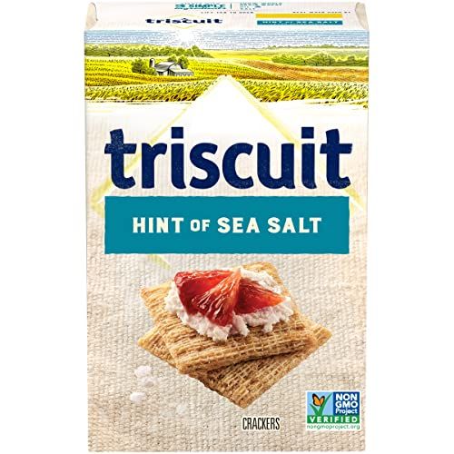 Triscuit Hint of Sea Salt Whole Grain Wheat Crackers