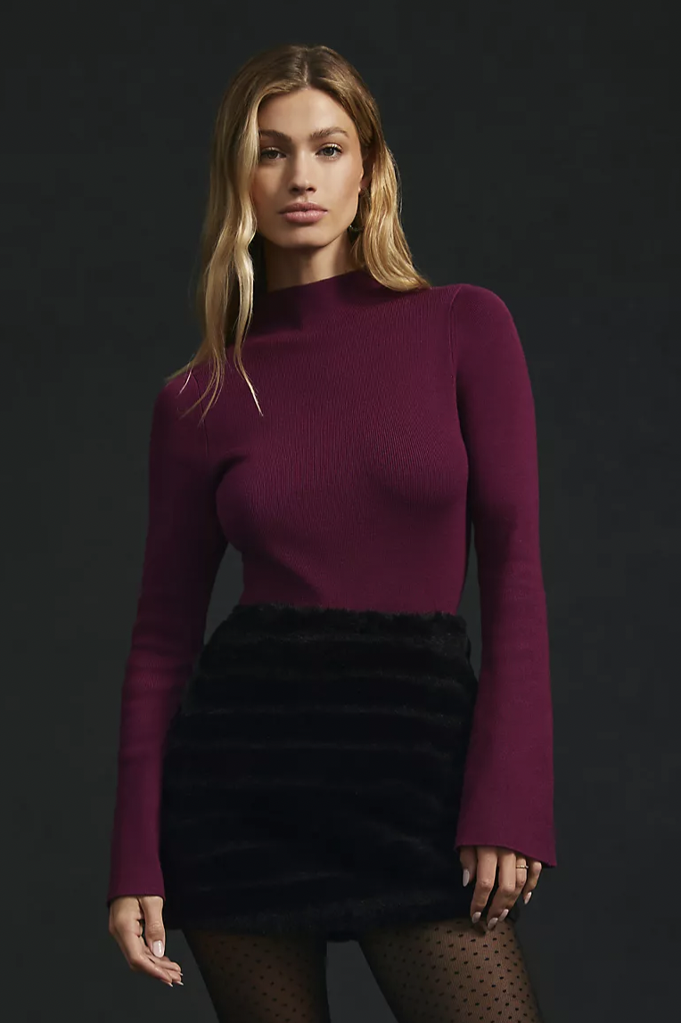 Maeve Bell-Sleeve Sweater