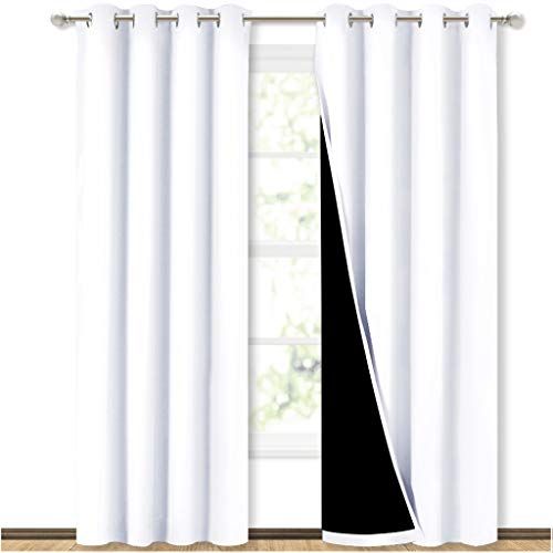 100% Blackout Window Curtain Panels