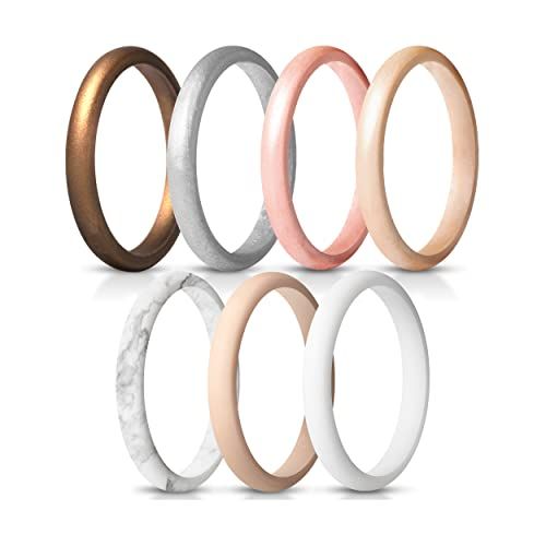 ThunderFit Women's Silicone Rings
