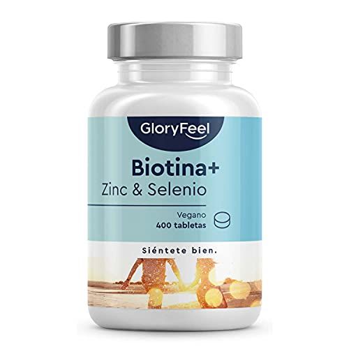 GloryFeel Biotina + Zinc + Selenio 
