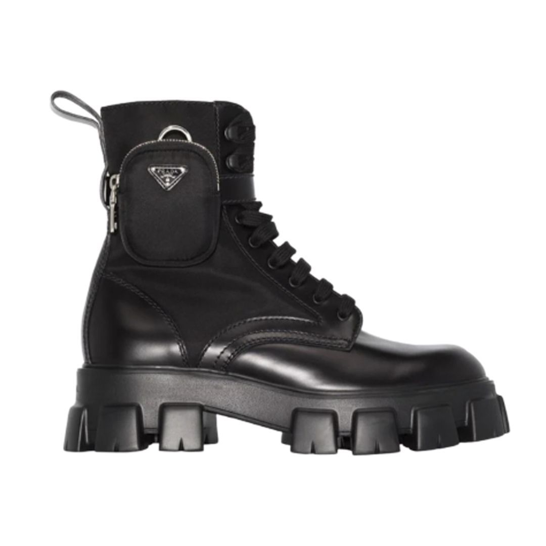 best lace up black boots