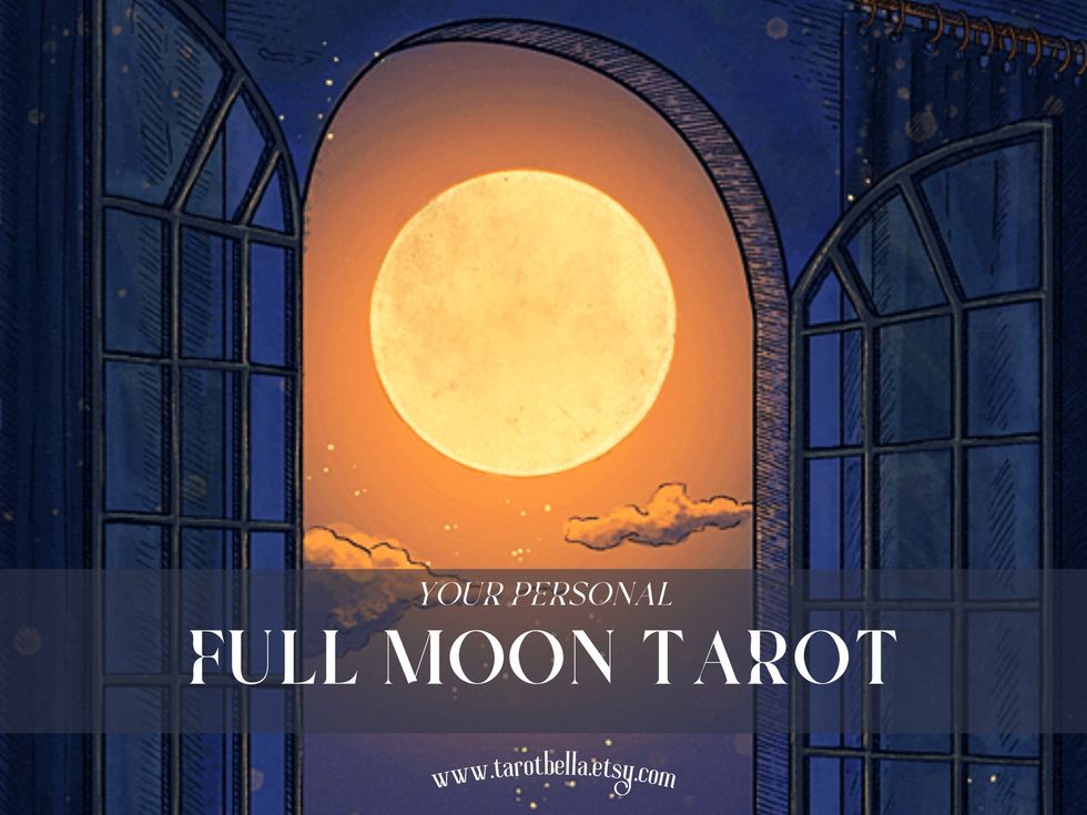 FULL MOON tarot reading by Tarotbella- with Good Karma tarot deck creator, online tarot reading via email/pdf