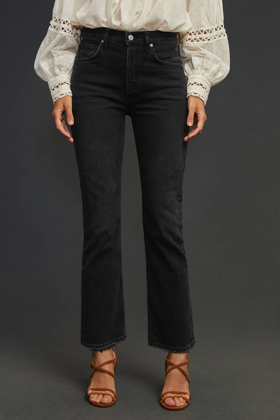 Citizens of Humanity Isola Cropped Bootcut Jeans