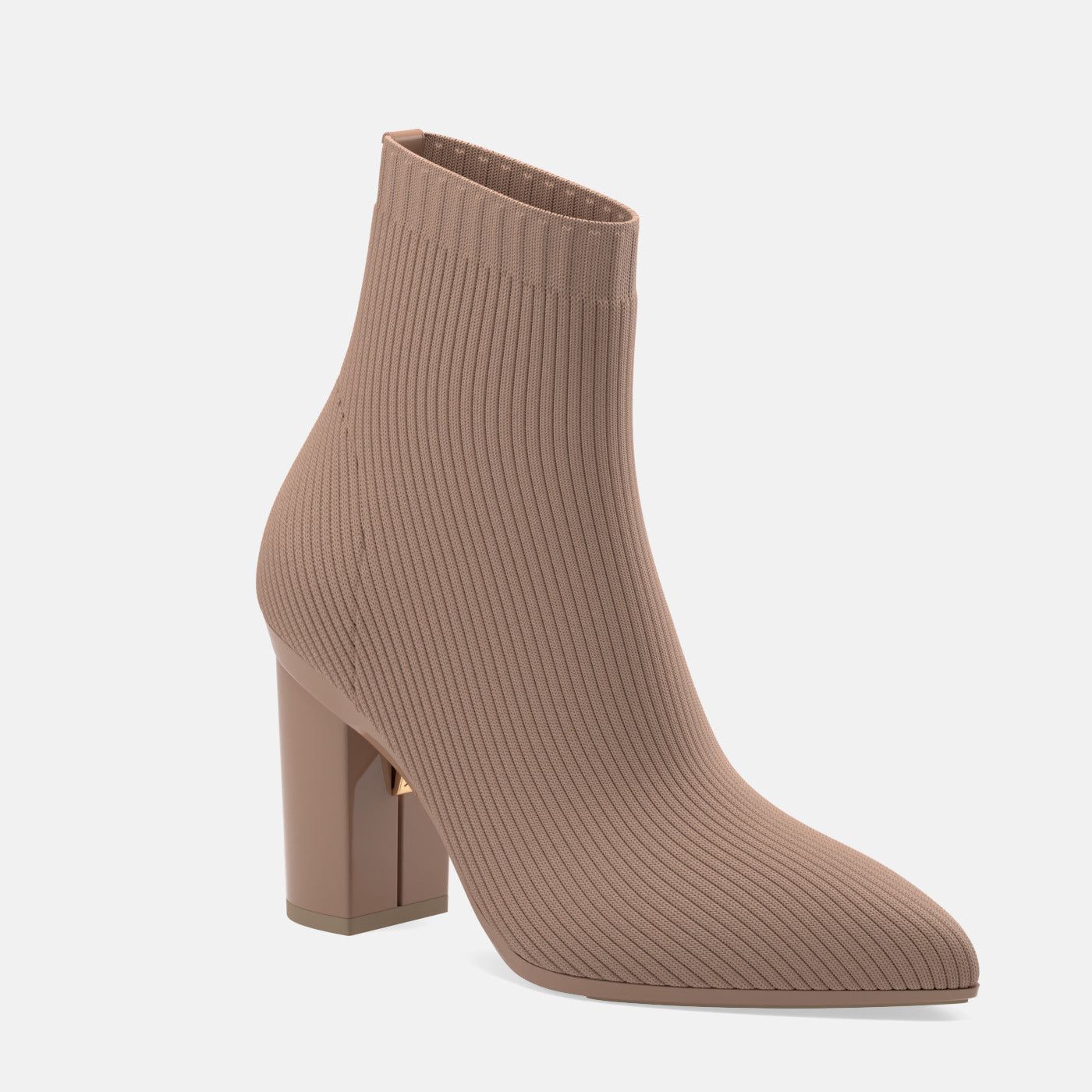 Black ankle boot for interchangeable heells | Tanya Heath Paris