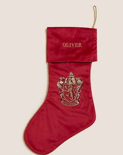 Personalised Gryffindor Christmas Stocking