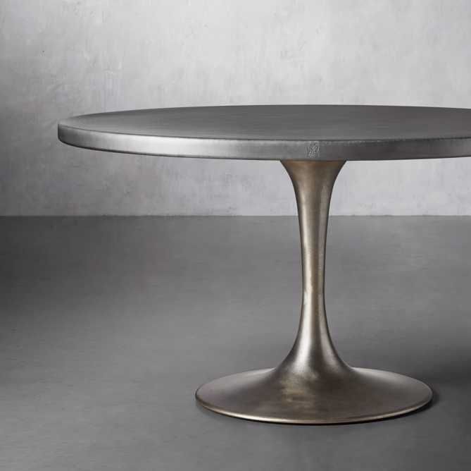 Recycled Metal Dining Table